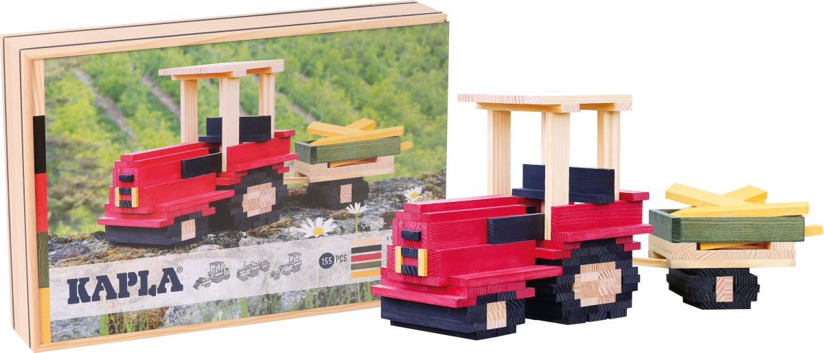 KAPLA Baukasten Traktor