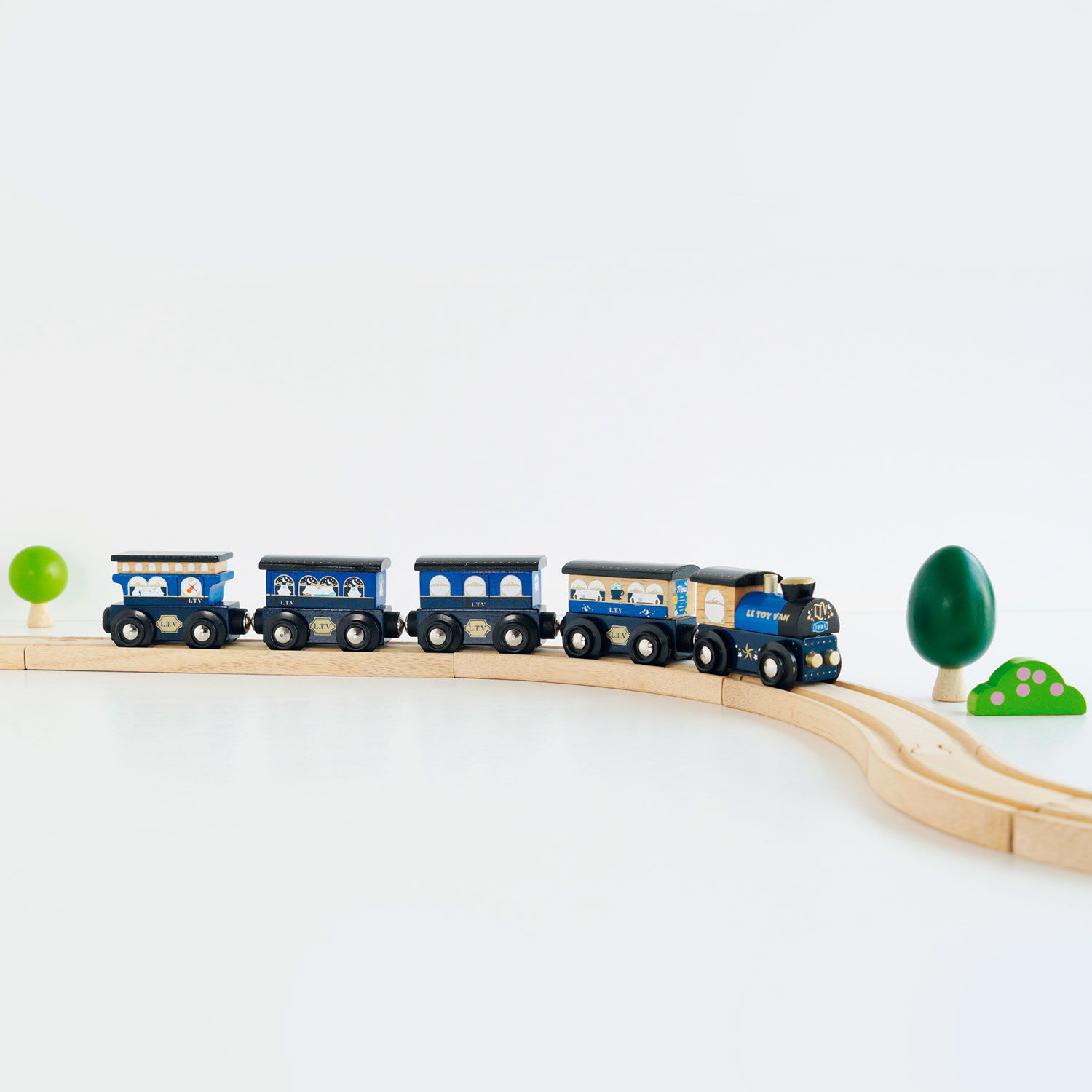Le Toy Van Twilight Train blue